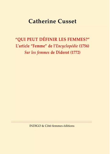 Qui peut définir les femmes ? -  - Indigo - Côté femmes