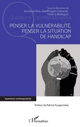 Penser la vulnérabilité, penser la situation de handicap