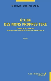 Étude des noms propres teke