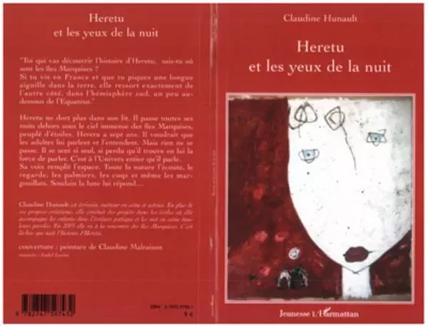 Heretu et les yeux de la nuit - Claudine Hunault - Editions L'Harmattan