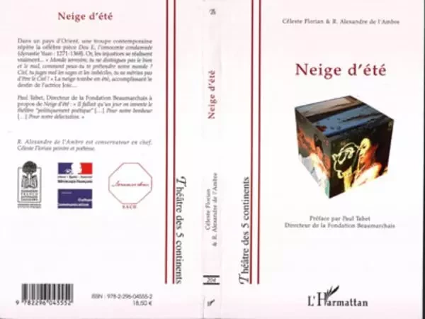 Neige d'été - Céleste Florian, Alexandre de l'Ambre - Editions L'Harmattan