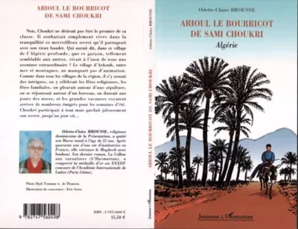 Arioul le bourricot de Sami Choukri - Odette-Claire Brousse - Editions L'Harmattan