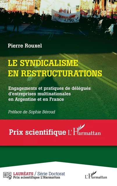 Le syndicalisme en restructurations - Pierre Rouxel - Editions L'Harmattan