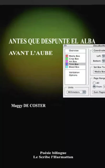 Avant l'aube - maggy de coster - Editions L'Harmattan