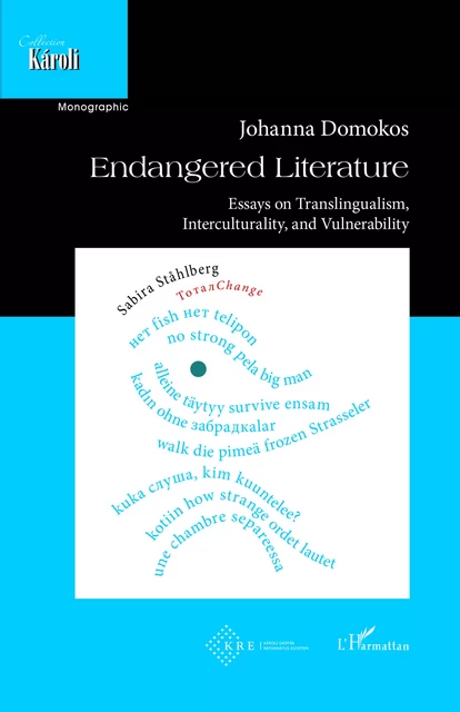 Endangered Literature - Johanna Domokos - Editions L'Harmattan