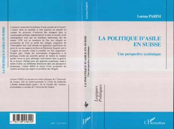 La politique d'asile en Suisse - Lorena Parini - Editions L'Harmattan