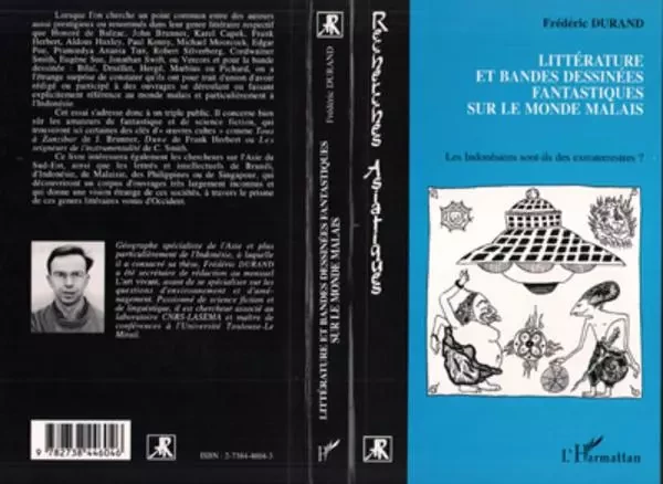 Littérature et bandes dessinées fantastiques sur le monde malais - Frédéric Durand - Editions L'Harmattan
