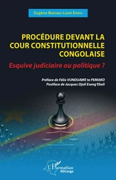 Procédure devant la cour constitutionnelle congolaise