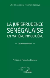 La jurisprudence sénégalaise en matière immobilière