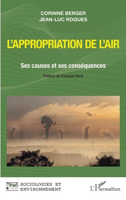 L'appropriation de l'air - Corinne Berger, Jean-Luc Roques - Editions L'Harmattan