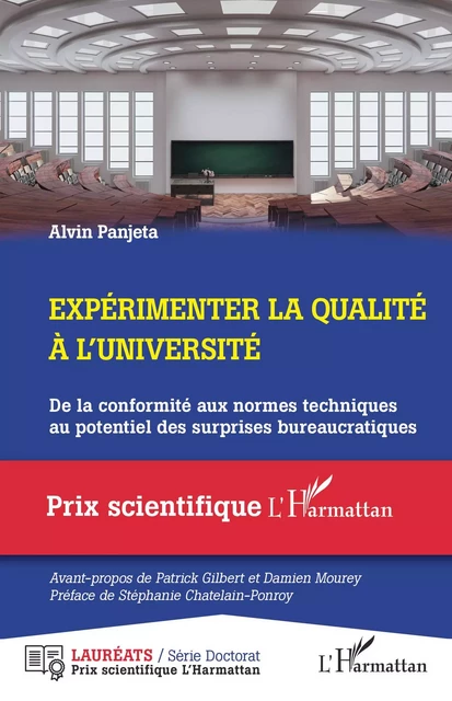 Expérimenter la qualité à l'université - Alvin Panjeta - Editions L'Harmattan