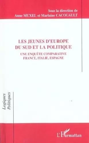 Les jeunes d'Europe du sud et la politique -  - Editions L'Harmattan