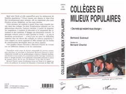 Collèges en milieux populaires