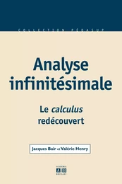 Analyse infinitésimale