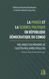 La pensée et la science politique en République démocratique du Congo