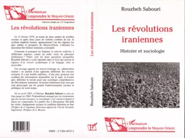 Les révolutions iraniennes - Rouzbeh Sabouri - Editions L'Harmattan