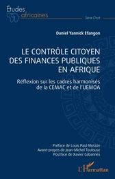 Le contrôle citoyen des finances publiques en Afrique