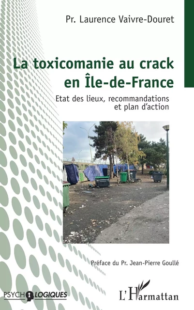 La toxicomanie au crack en Île-de-France - Laurence Vaivre-Douret - Editions L'Harmattan