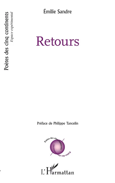 Retours - Emilie Sandre - Editions L'Harmattan