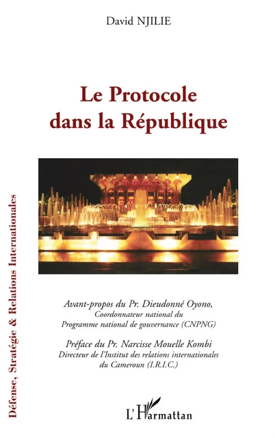 Le Protocole dans la République - David Njilie - Editions L'Harmattan