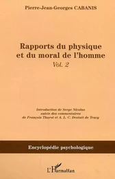 Rapports du physique et du moral de l'homme