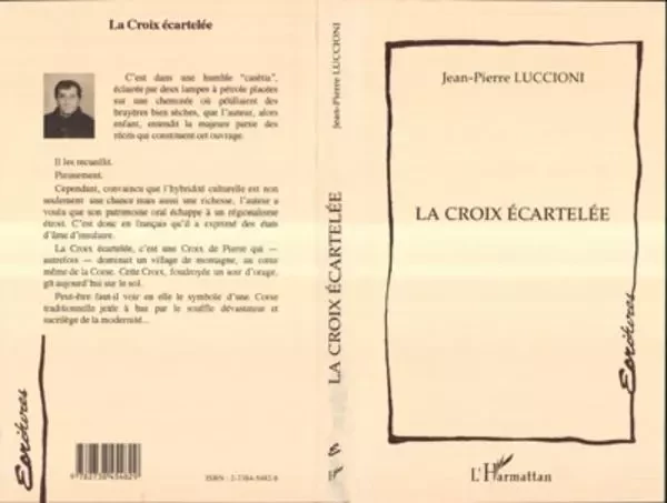 La croix écartelée - Jean-Pierre Luccioni - Editions L'Harmattan