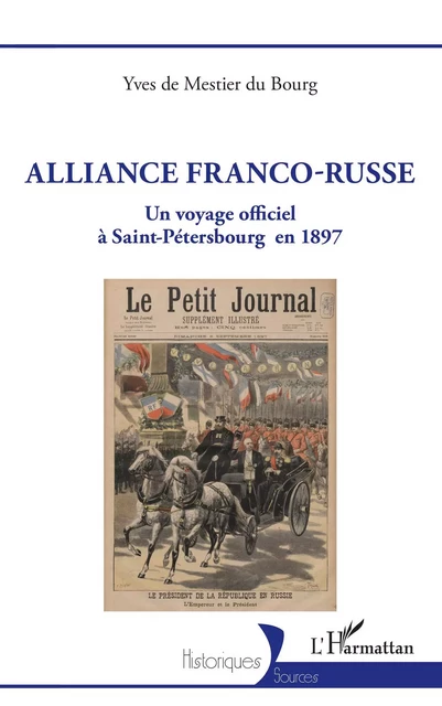 Alliance Franco-Russe - Yves de Mestier du Bourg - Editions L'Harmattan