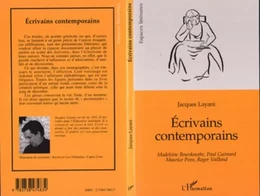 ECRIVAINS CONTEMPORAINS