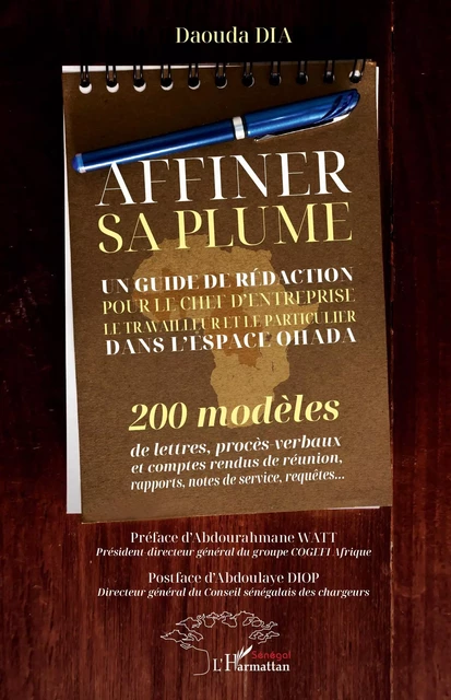 Affiner sa plume - Daouda Dia - Editions L'Harmattan