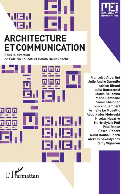 Architecture et communication - Bernard Darras - Editions L'Harmattan