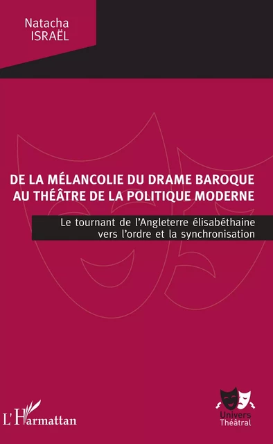 De la mélancolie du drame baroque au théâtre de la politique moderne - Natacha Israël - Editions L'Harmattan