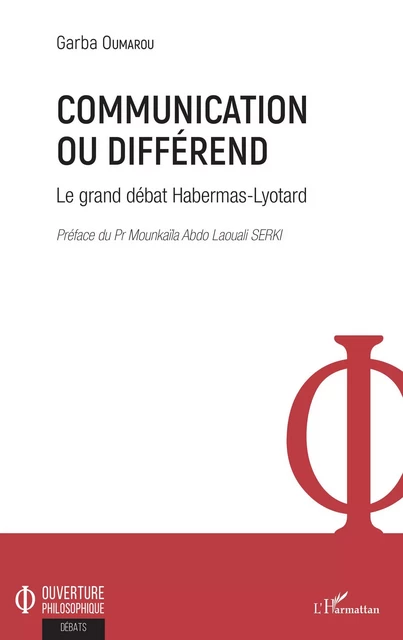 Communication ou différend - Garba Oumarou - Editions L'Harmattan