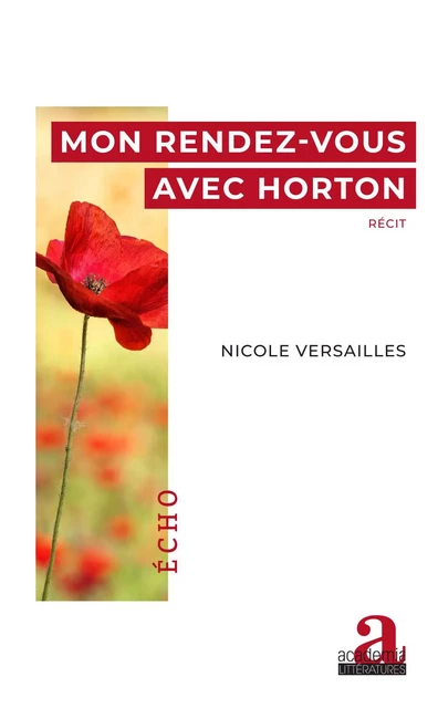 Mon rendez-vous avec Horton - Nicole Versailles - Academia