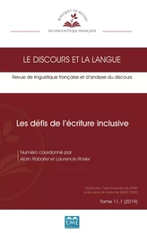 Les défis de l'écriture inclusive