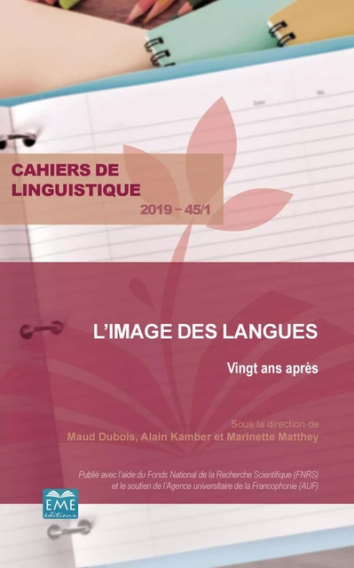 L'image des langues - Maud Dubois, Alain Kamber, Marinette Matthey - EME Editions