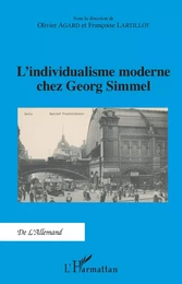 L'individualisme moderne chez Georg Simmel