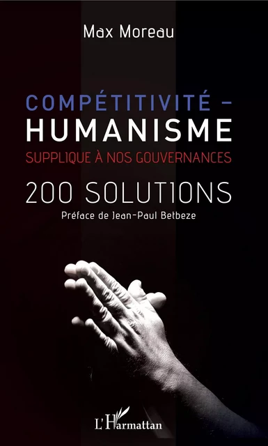 Compétitivité - humanisme - Max Moreau - Editions L'Harmattan