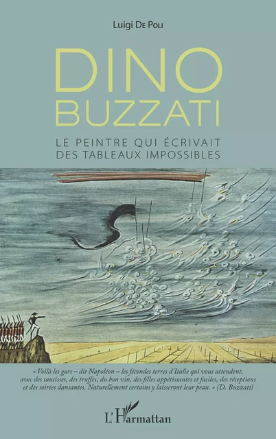 Dino Buzzati - Luigi De Poli - Editions L'Harmattan