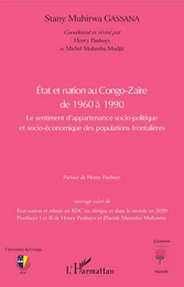 Etat et nation au Congo-Zaïre de 1960 à 1990