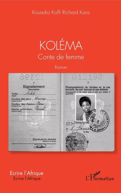 Koléma - Kouadio Koffi Richard Kara - Editions L'Harmattan