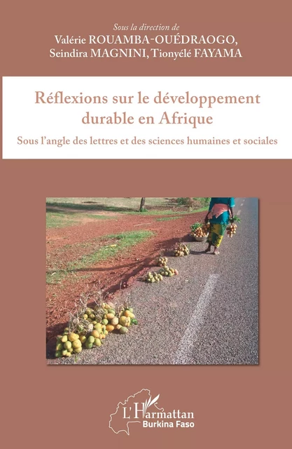 Réflexions sur le développement durable en Afrique - Valerie Ouedraogo Rouamba, Seindira Magnini, Tionyélé Fayama - Editions L'Harmattan