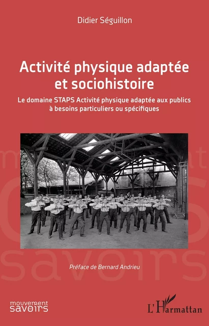 Activité physique adaptée et sociohistoire - Didier Séguillon - Editions L'Harmattan