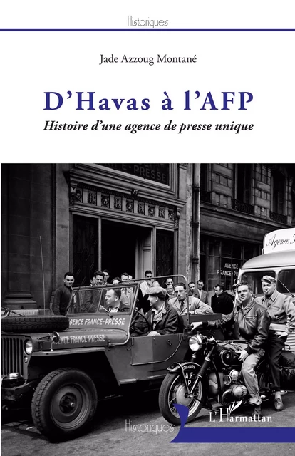 D'Havas à l'AFP - Jade Azzoug Montané - Editions L'Harmattan