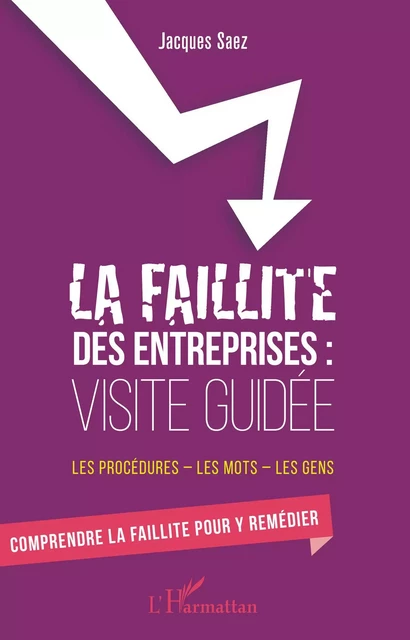 La faillite des entreprises : Visite guidée - Jacques Saez - Editions L'Harmattan