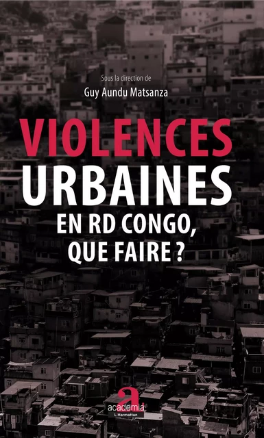 Violences urbaines en RD Congo, que faire? - Guy Aundu Matsanza - Academia