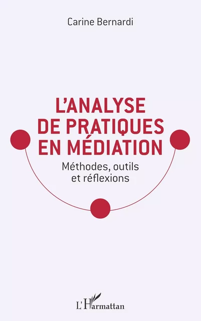 L'analyse de pratiques en médiation - Carine BERNARDI - Editions L'Harmattan