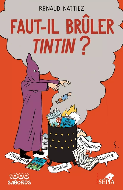 Faut-il brûler Tintin ? - Renaud Nattiez - 1000 Sabords