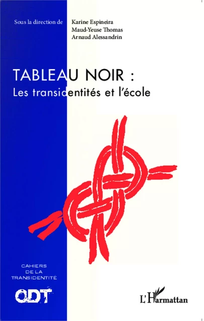 Tableau noir : Les transidentités et l'école - Arnaud Alessandrin, Maud-Yeuse Thomas,  Espineira karine - Editions L'Harmattan