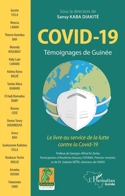 Covid-19. Témoignages de Guinée - Sansy Kaba Diakité - Editions L'Harmattan