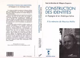 Construction des identités en Espagne et en Amérique Latine